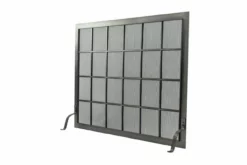 Industrial Freestanding Fireplace Screen | AMS Fireplace -AMS FIREPLACE Sales fireplace screen 8 web 21967.1556749862