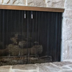 Formed Metal Fireplace Screen Systems| Cascade Home Decor