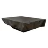 HPC Rectangle 90" Black Vinyl Fire Pit Cover 1 HPC Rectangle 90" Black Vinyl Fire Pit Cover -AMS FIREPLACE Sales fpc rect 32999.1579033640