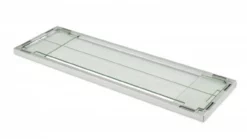 Glass Wind Guard For 12" X 42" Folding Glass Guard Burner Cover - FWG-1242 - Outdoor GreatRoom -AMS FIREPLACE Sales fwg 1242down 54195.1583279261