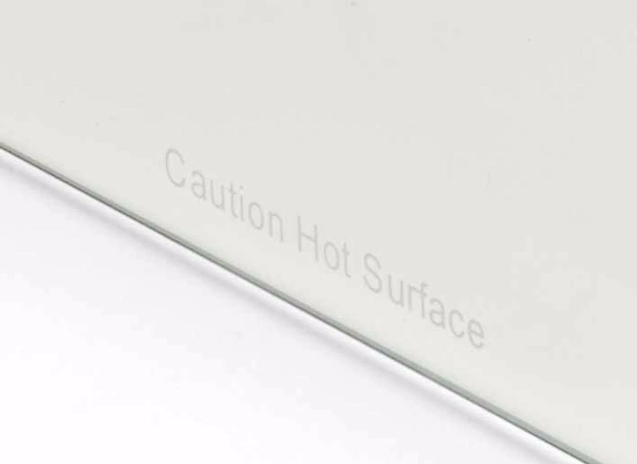 25 In X 25 In Square Tempered Glass Wind Guard - HPC 4 25 In X 25 In Square Tempered Glass Wind Guard - HPC - Image 2