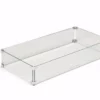 67 In X 15 In Linear Tempered Glass Wind Guard - HPC 2 67 In X 15 In Linear Tempered Glass Wind Guard - HPC -AMS FIREPLACE Sales hpc wg glass wind guard linear 22994 42548.1561158225