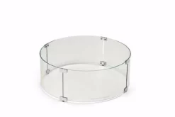 48" Round Tempered Glass Wind Guard - HPC
