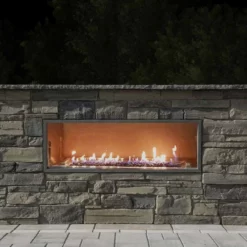 48" Kalea Bay | LED Models -Outdoor Linear Gas Fireplace | Firegear
