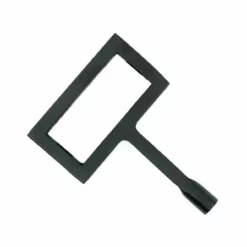 Square Fireplace Key - Black