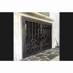 Lannister Rectangular Fireplace Door - Wrought Iron 10 Lannister Rectangular Fireplace Door - Wrought Iron -AMS FIREPLACE Sales lannister 42 fireplace door web4 59785.1574814976