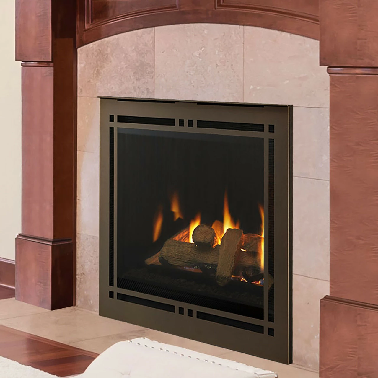Meridian 36" Direct Vent Gas Fireplace | Majestic 6 Meridian 36" Direct Vent Gas Fireplace | Majestic - Image 4