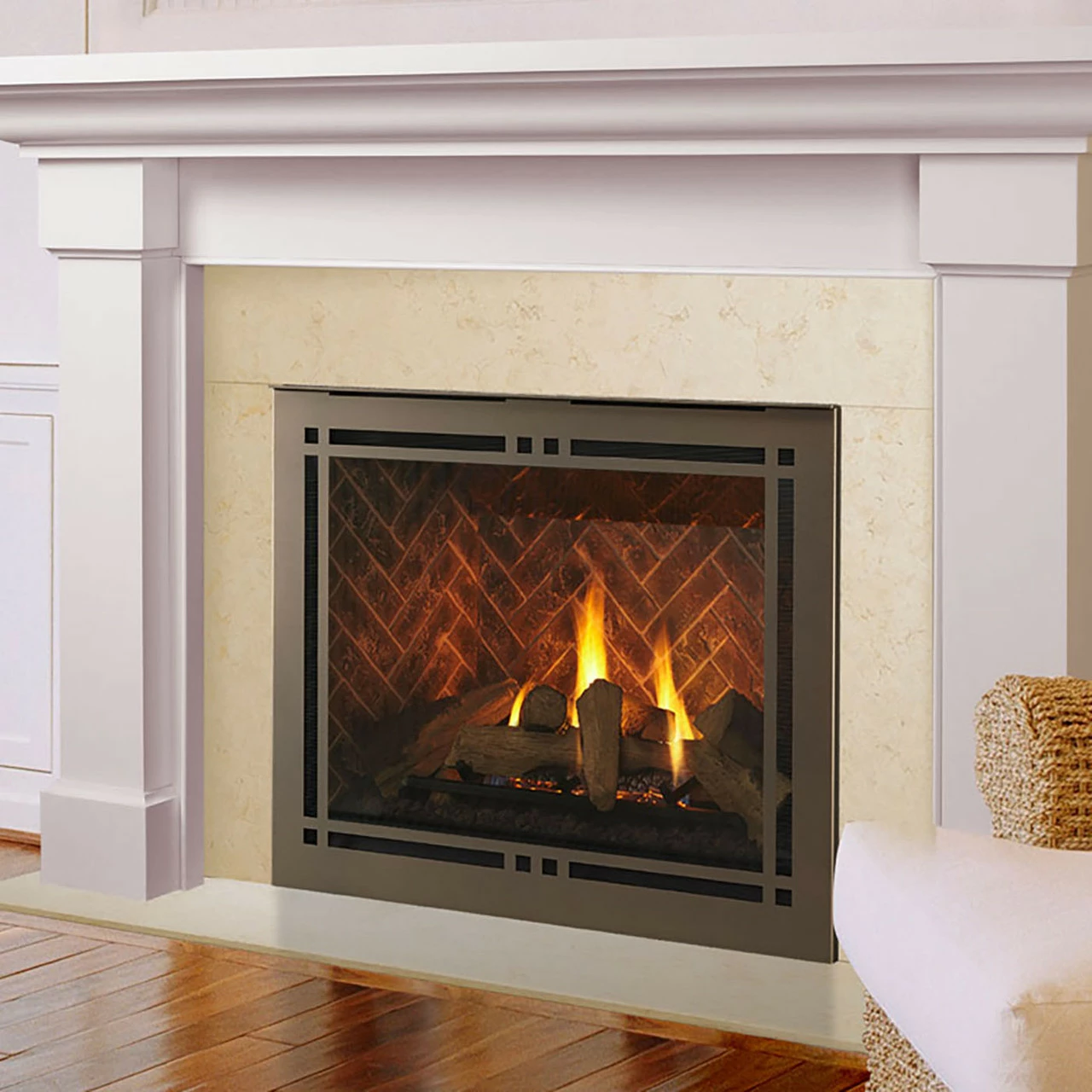 Meridian 42" Direct Vent Gas Fireplace | Majestic 8 Meridian 42" Direct Vent Gas Fireplace | Majestic - Image 6