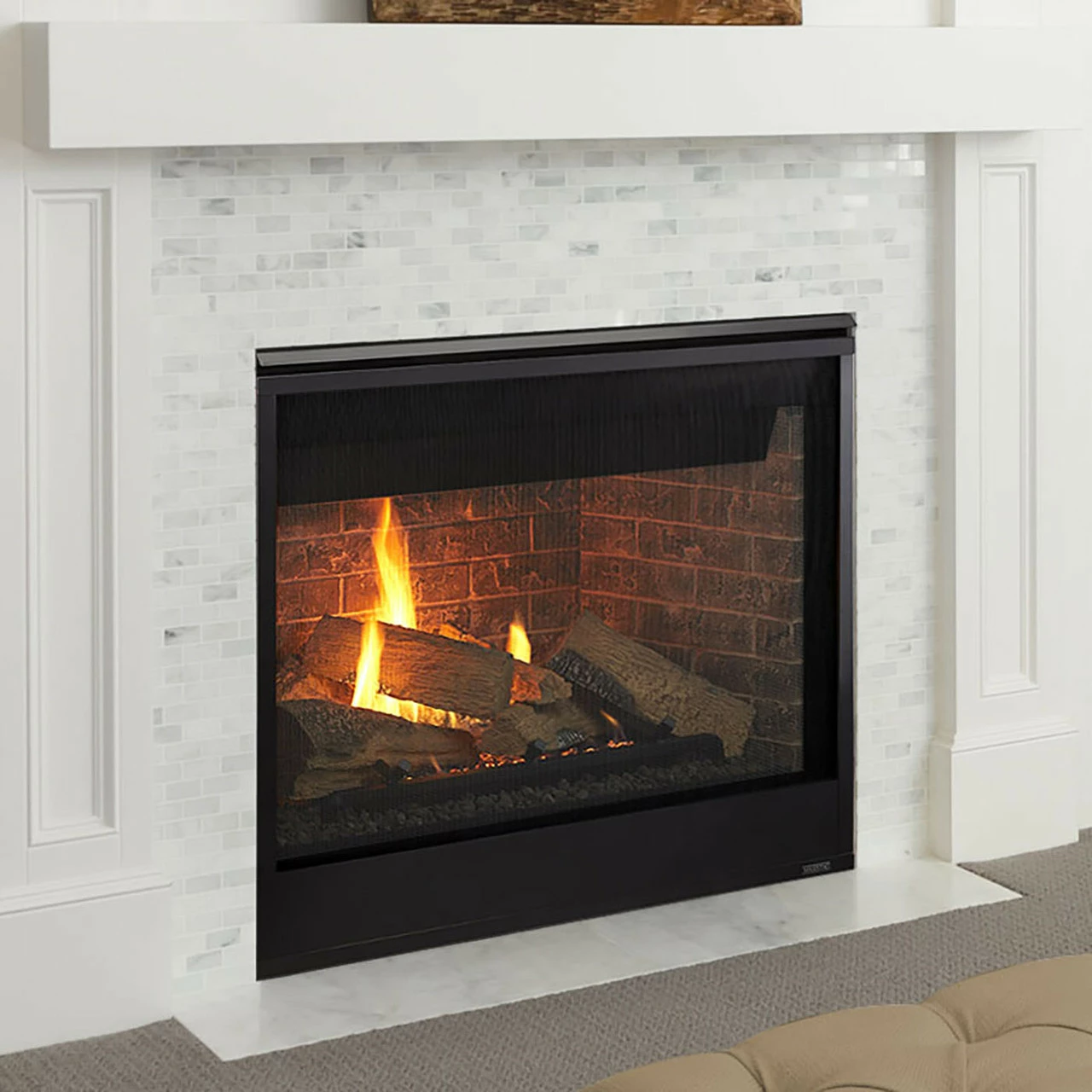 Meridian Platinum 42" Direct Vent Gas Fireplace | Majestic 4 Meridian Platinum 42" Direct Vent Gas Fireplace | Majestic - Image 2