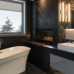 Phenom See Through 52 Standing Pilot Ignition NG Fireplace - Montigo