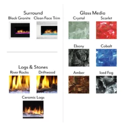 Primo 60" Linear Gas Fireplace - Heat & Glo -AMS FIREPLACE Sales options primo gas fireplace 31637.1565032854