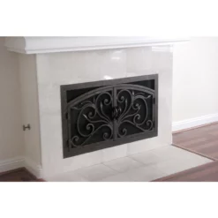 Orchid Rectangular Inside Arch Fireplace Door - Wrought Iron 8 Orchid Rectangular Inside Arch Fireplace Door - Wrought Iron -AMS FIREPLACE Sales orchid 4 arch rec web4 16567.1657651292