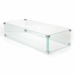 32" X 14" Rectangular Wind Guard | AMS Fireplace