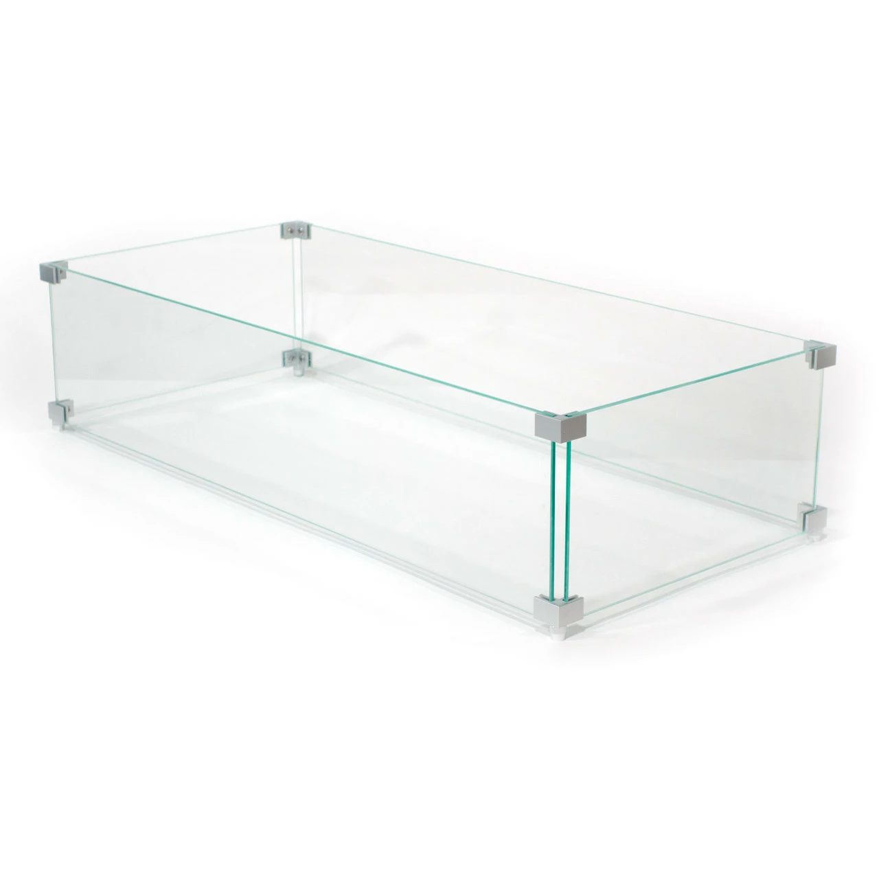 35" X 15" Rectangular Wind Guard | AMS Fireplace 3 35" X 15" Rectangular Wind Guard | AMS Fireplace