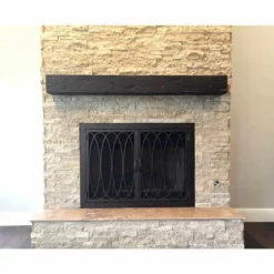 Ripple Rectangular Fireplace Door - Wrought Iron 7 Ripple Rectangular Fireplace Door - Wrought Iron -AMS FIREPLACE Sales ripple 25 fireplace door web4 93649.1574814274