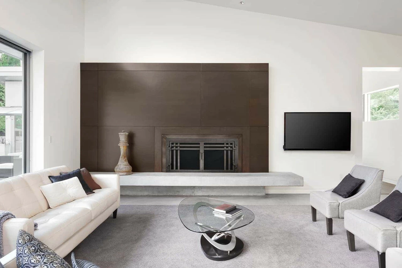 Santa Cruz Rectangular Fireplace Door - Wrought Iron 4 Santa Cruz Rectangular Fireplace Door - Wrought Iron - Image 2