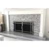 Santa Monica Rectangular Fireplace Door - Wrought Iron 1 Santa Monica Rectangular Fireplace Door - Wrought Iron -AMS FIREPLACE Sales santa monica 19 rectangular fireplace doors web4 12263.1574881362