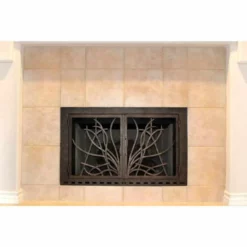 Saratoga Rectangular Fireplace Door - Wrought Iron 15 Saratoga Rectangular Fireplace Door - Wrought Iron -AMS FIREPLACE Sales saratoga 16 rectangular fireplace door web3 40330.1574812996