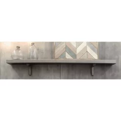 4ft Steel Mantel Shelf -AMS FIREPLACE Sales silver steel mantel web 44473.1556749825