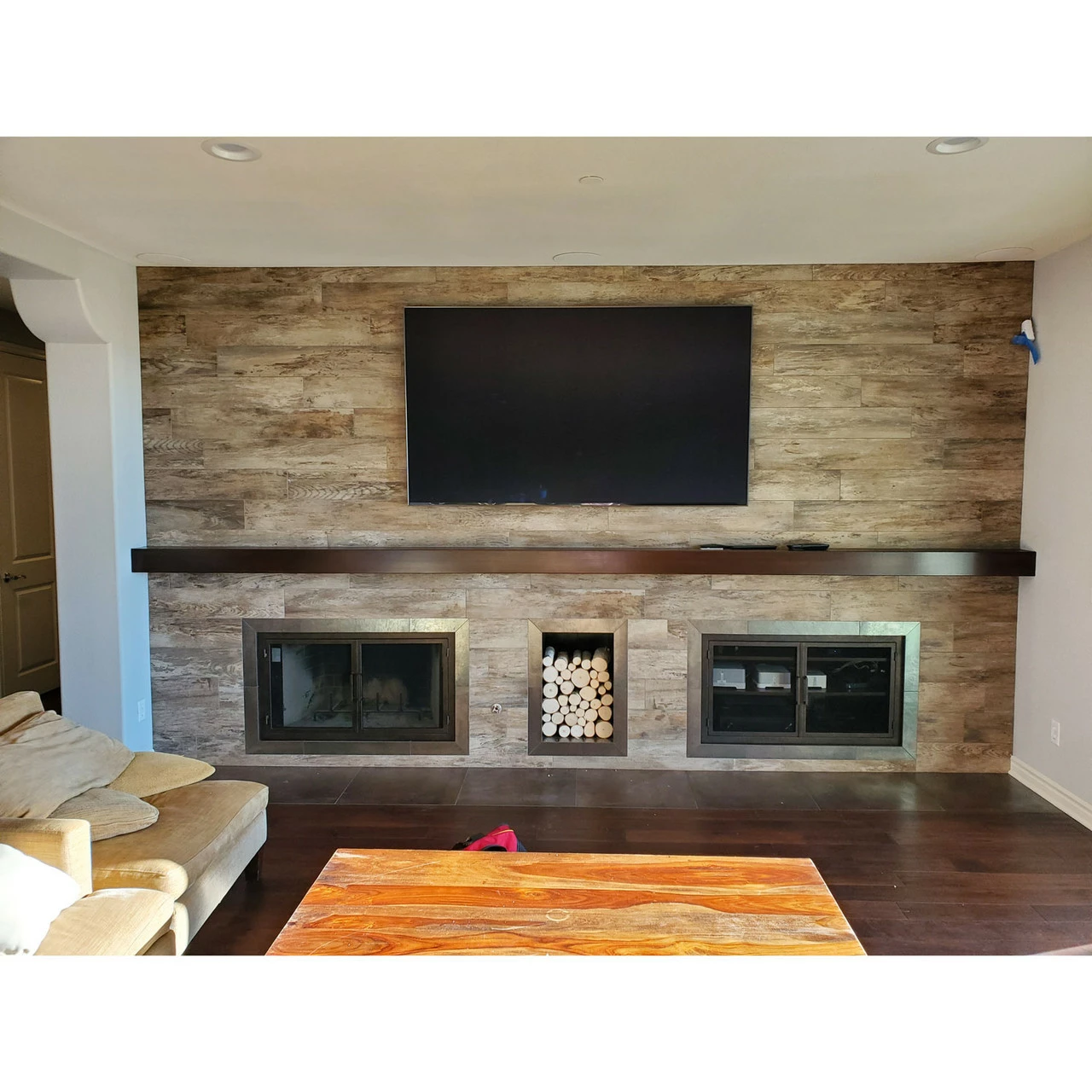 Sky Rectangular Fireplace Door - Wrought Iron 3 Sky Rectangular Fireplace Door - Wrought Iron