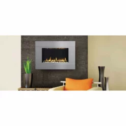 TWENTY6 - Solas Wall Mounted Direct Vent Linear Fireplace 10 TWENTY6 - Solas Wall Mounted Direct Vent Linear Fireplace -AMS FIREPLACE Sales solas twenty6 fireplace steel grey surround web 12966.1567100051