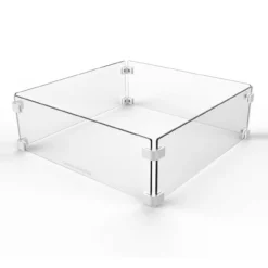The Outdoor Plus Glass Wind Guard 9 The Outdoor Plus Glass Wind Guard -AMS FIREPLACE Sales square wind glass guard 1024x1024 03930.1600092410