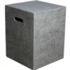 Elementi Square Propane Tank Cover Travertine Texture 16" X 16" 2 Elementi Square Propane Tank Cover Travertine Texture 16" X 16" -AMS FIREPLACE Sales square tank cover elementi ONB016 71553.1675290296