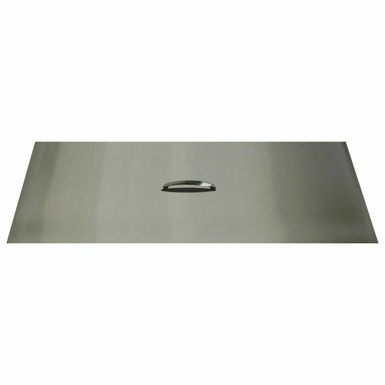 The Outdoor Plus 14" Wide Brushed Stainless Steel Rectangle Fire Pit Cover 3 The Outdoor Plus 14" Wide Brushed Stainless Steel Rectangle Fire Pit Cover