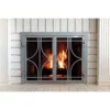 Stella Rectangular Fireplace Door - Wrought Iron 1 Stella Rectangular Fireplace Door - Wrought Iron -AMS FIREPLACE Sales stella 17 fireplace door web4 75707.1575308167