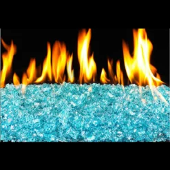 Assembled Glass 30" Pan Burner With Safety Valve | Liquid Propane