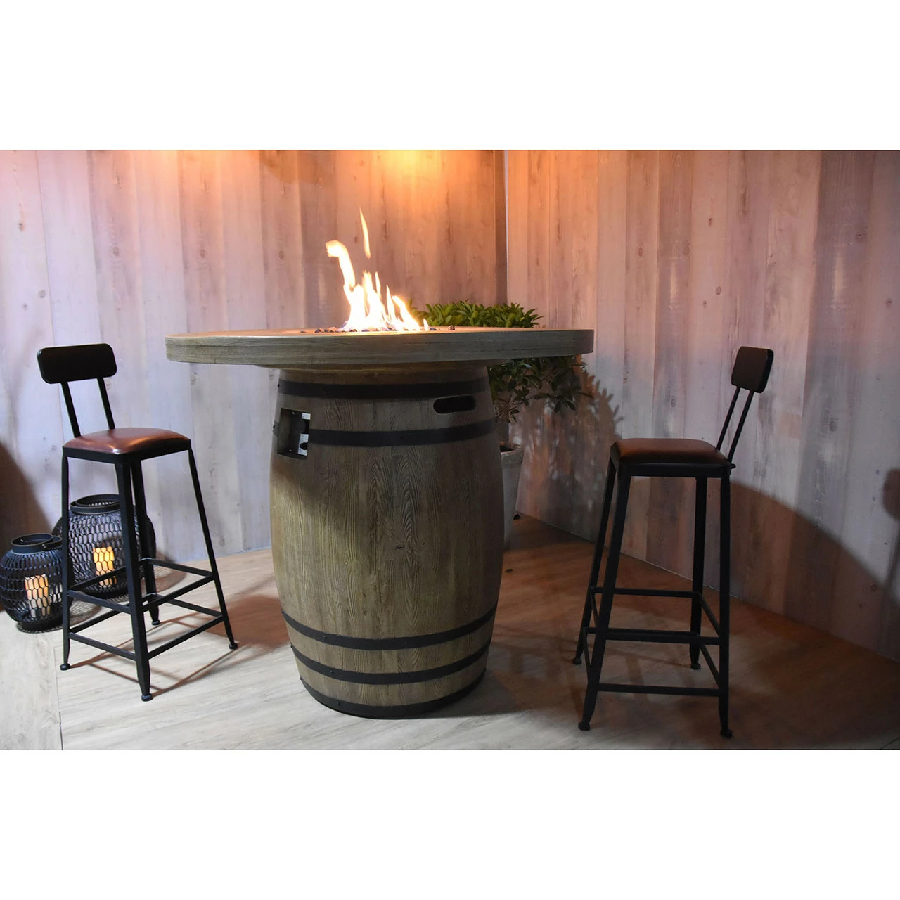 Elementi Lafite Barrel Fire Table 48" 5 Elementi Lafite Barrel Fire Table 48" - Image 3